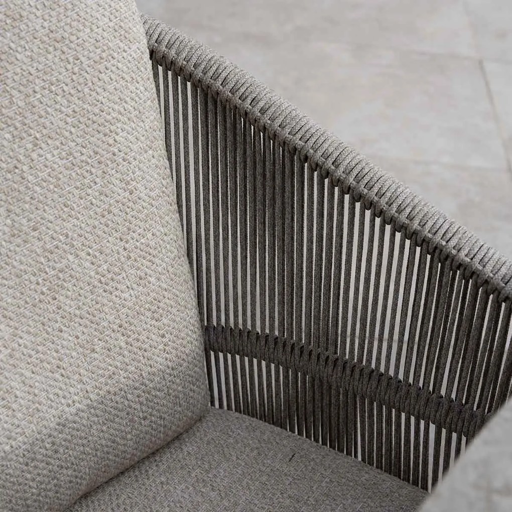 4 Seasons Florence dining chair terre with 2 cushions