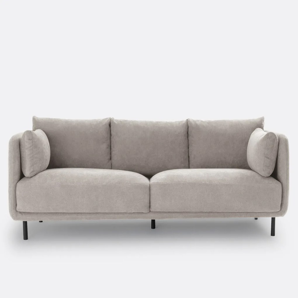 3- of 4-zits rechte bank in structuurstof, Victor