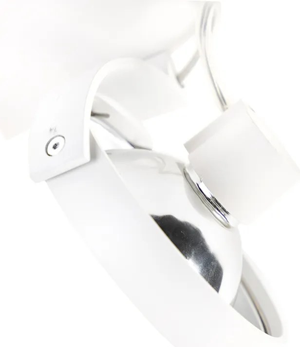 Design plafondspot wit draai- en kantelbaar - Go