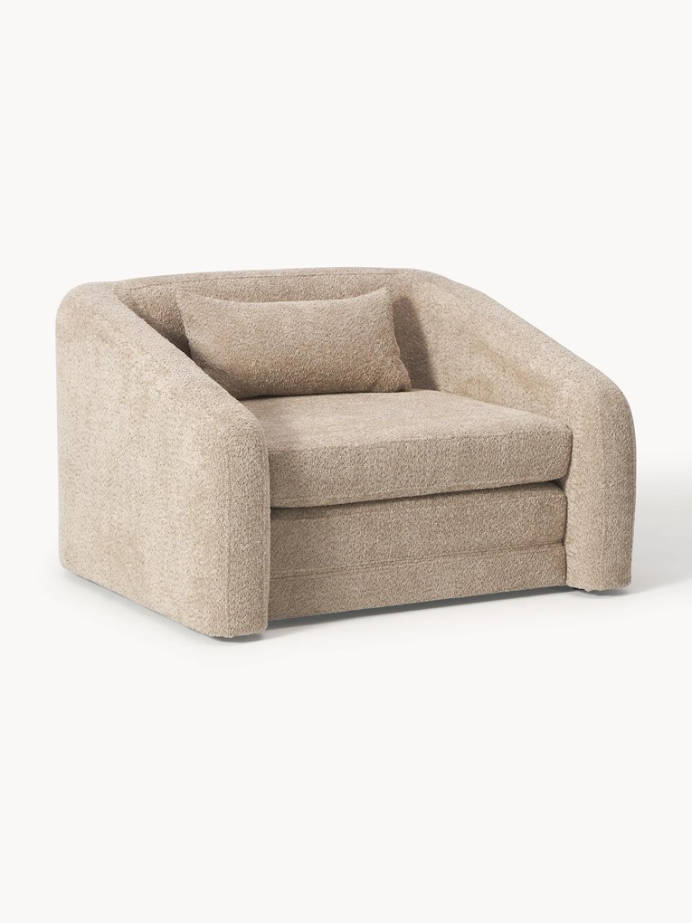 Teddy bouclé slaapbank Eliot
