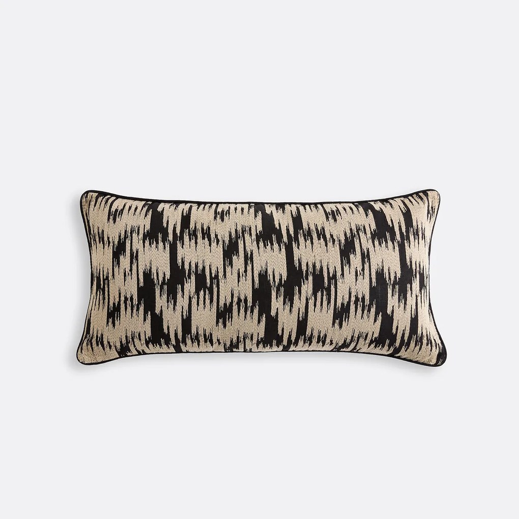 Geborduurde kussenhoes, katoen en linnen, ENYO