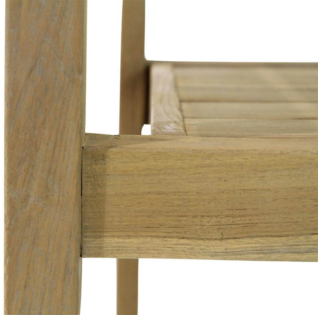 Tuinset 4 personen 100 cm Teak Old teak greywash Garden Collections Liverpool/Brighton