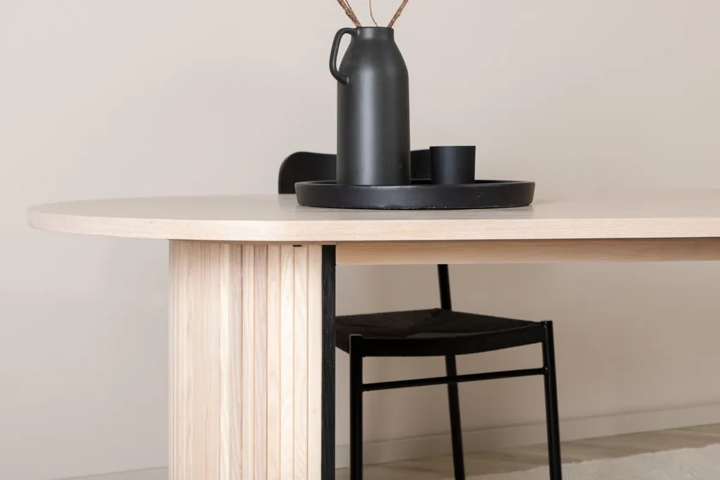 Jörn Eettafel - Rika - 200x90 cm - Whitewash - Jörn