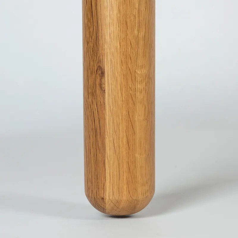 Zuiver Storm Eettafel Rond Eiken - 128 X 128cm.