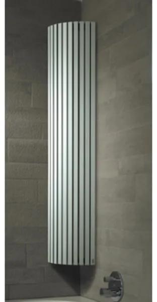 Vasco Carre Kwartrond CR A designradiator kwartrond verticaal 298x1800mm 963 watt aluminium grijs (M302) 1113702981800001803020000