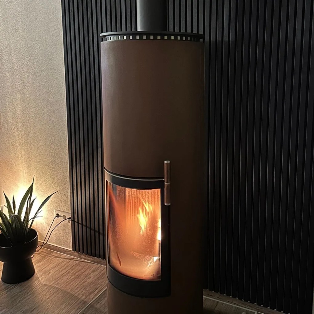 AkuPanel 300 cm Zwart Eiken   - Akoestische panelen