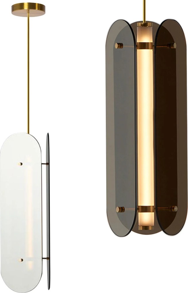 Hanglamp balck APP1676-CP Long