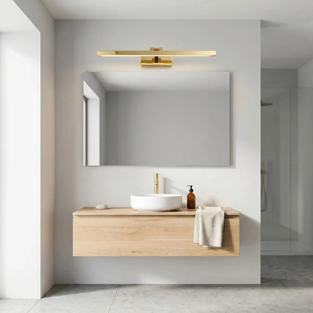 Badkamer LED-wandlamp APP1862-1W 80 cm GOLD