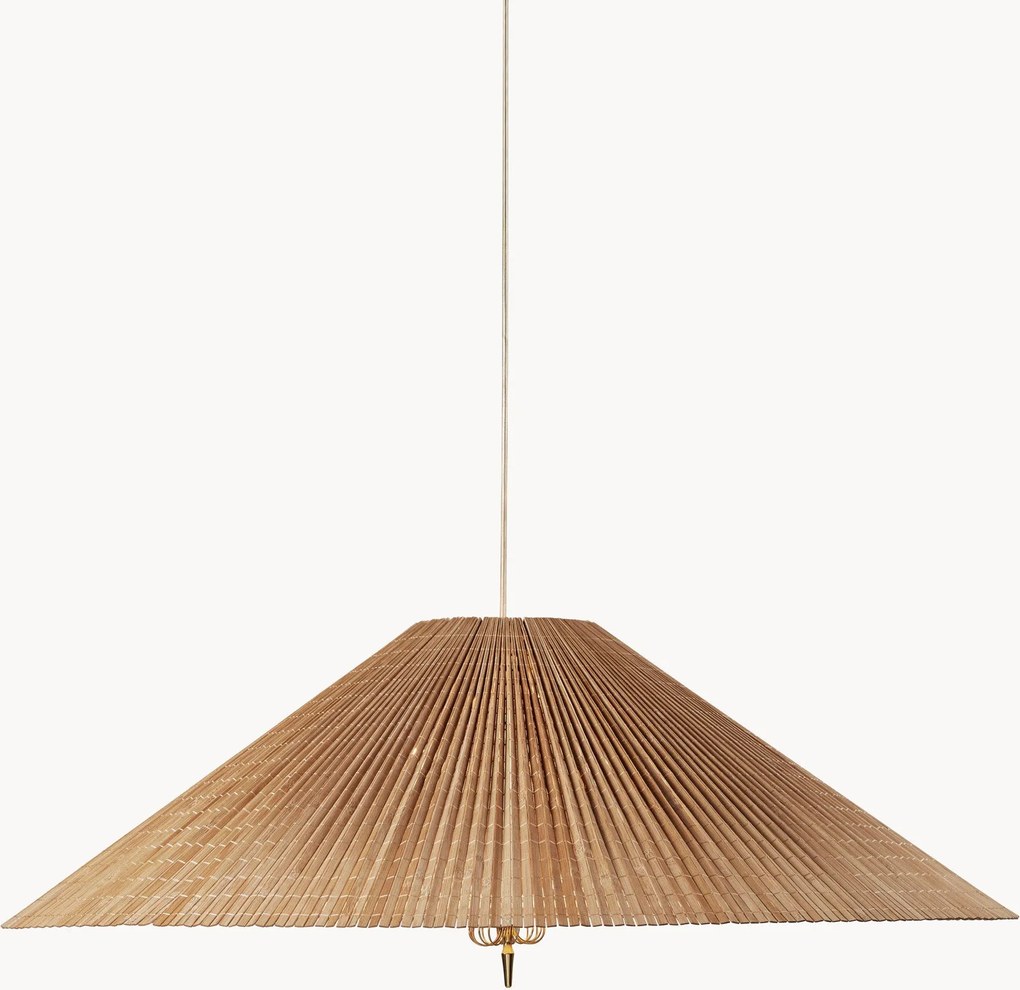 Hanglamp 1972 van bamboehout
