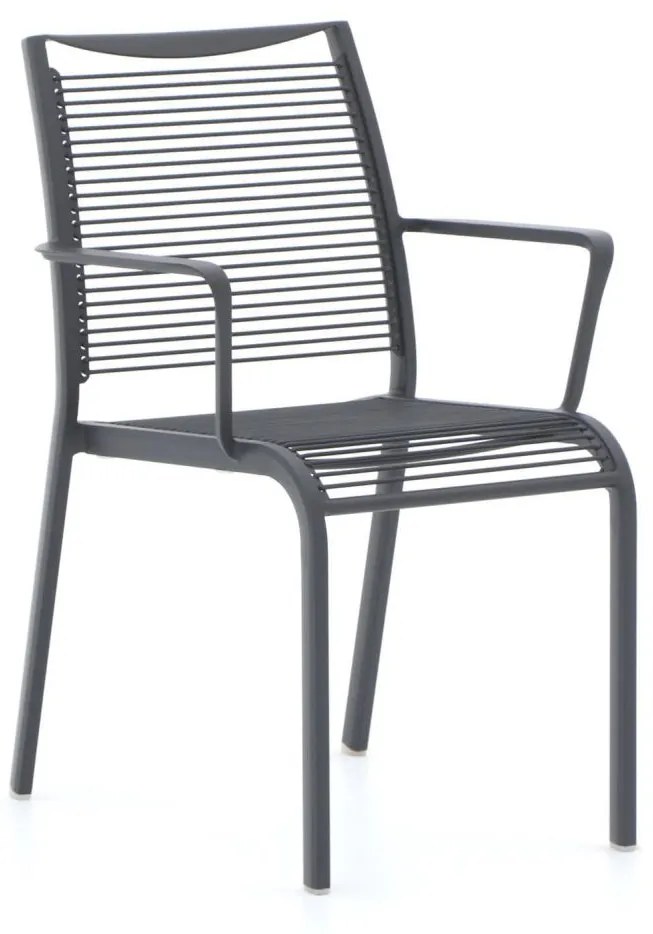 Apple Bee Hawaii/Menzano 220cm dining tuinset 7-delig stapelbaar