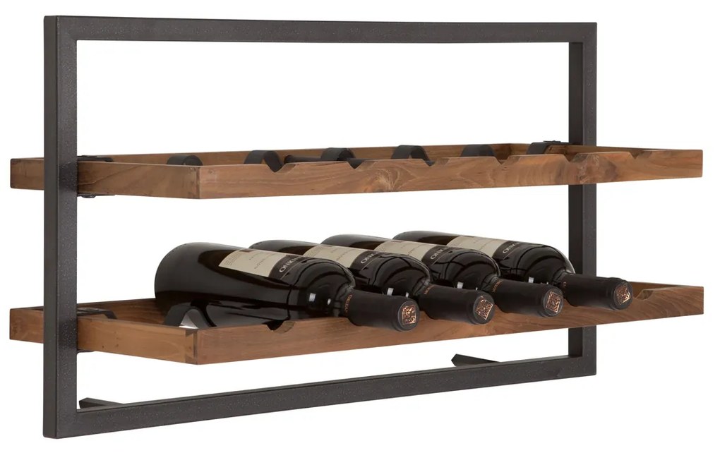 DTP Home Winemate Natural Type A Hangend Wijnrek - 65x25x35cm.