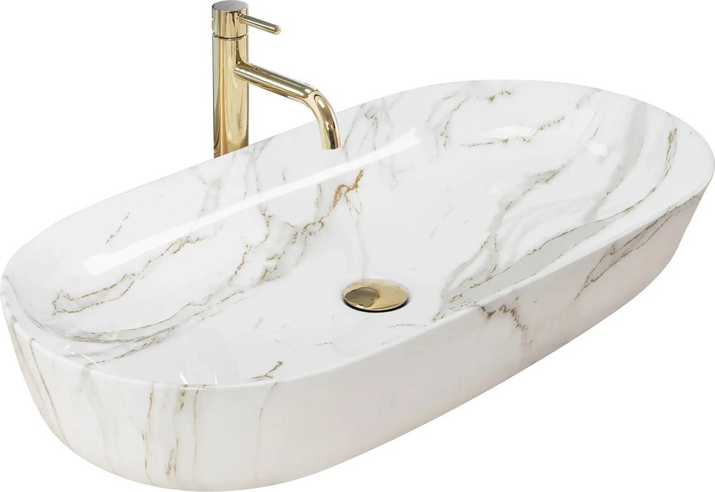 Opzetwastafel Rea CLEO 81 Aiax Shiny