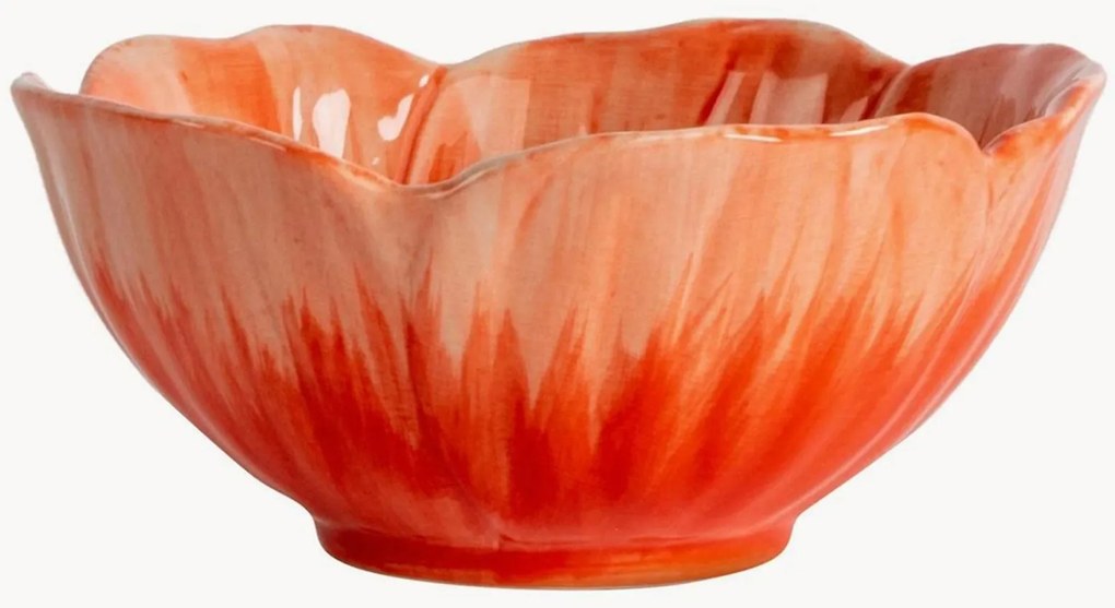 Handbeschilderde serveerschaal Poppy