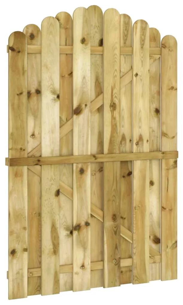 vidaXL Poort 100x150 cm geïmpregneerd grenenhout