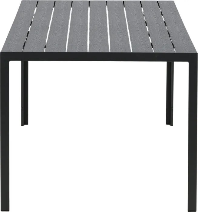 The Outsider Tuintafel - Toscane - Zwart - Alu/Polywood - 205x90 cm - The Outsider