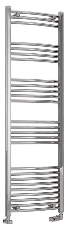 Eastbrook Wendover gebogen handdoekradiator 50x160cm 470W chroom