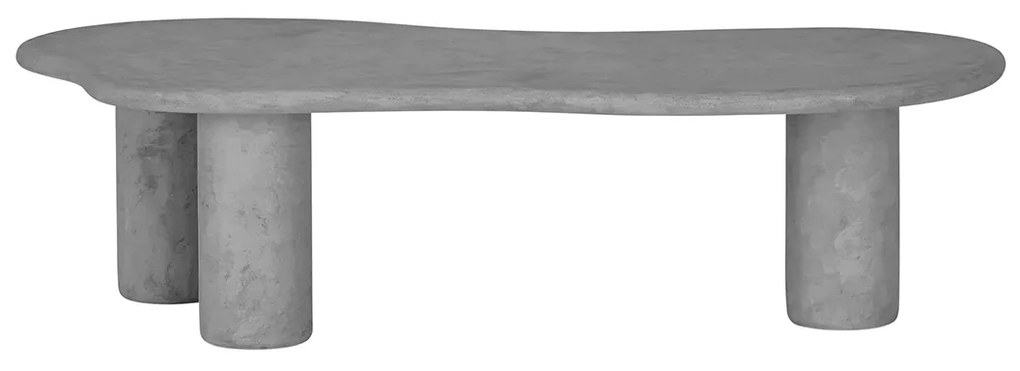 DTP Home Scala Curva Organische Salontafel Beton Mortex - 130 X 69cm.