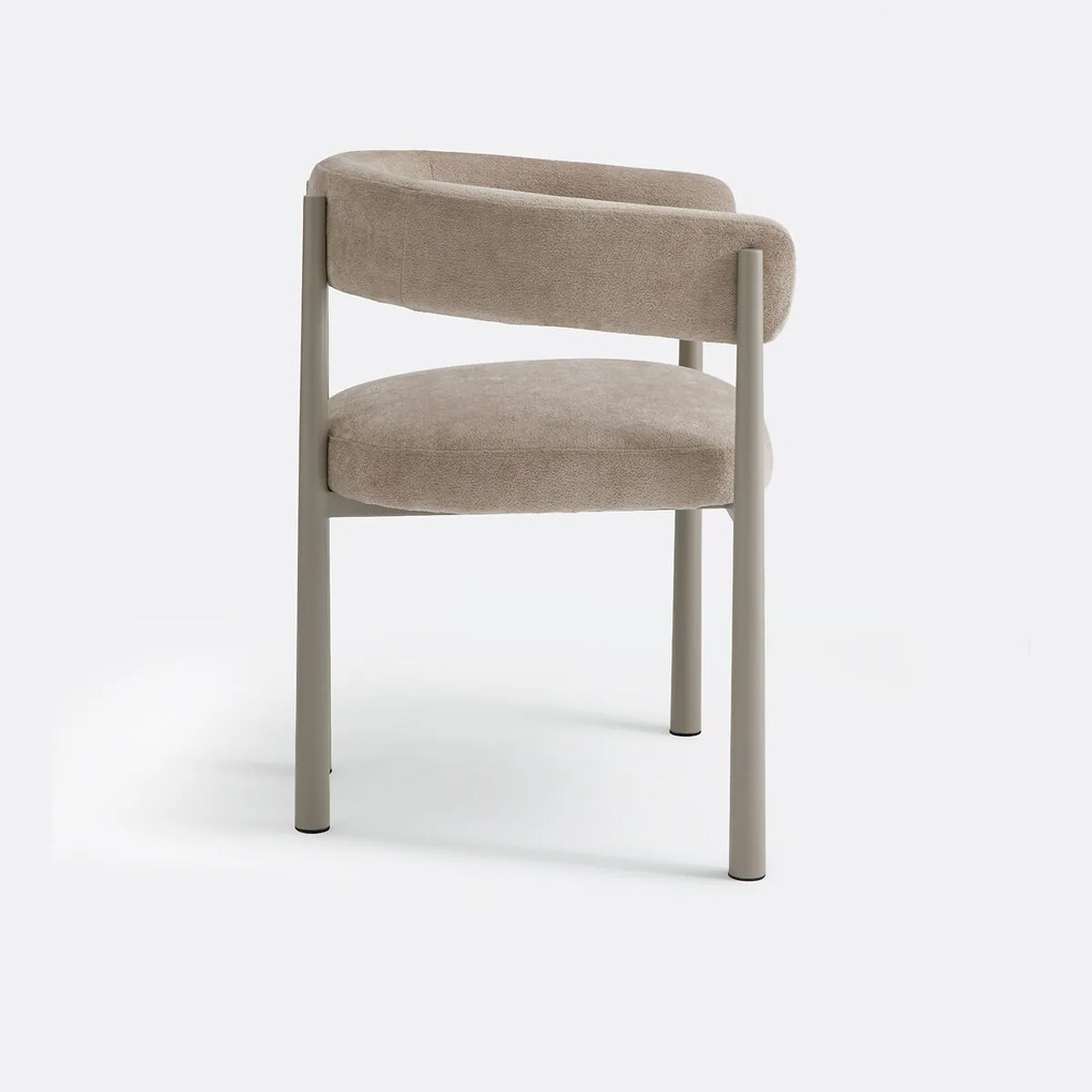 Gestoffeerde tafelfauteuil, DELLY