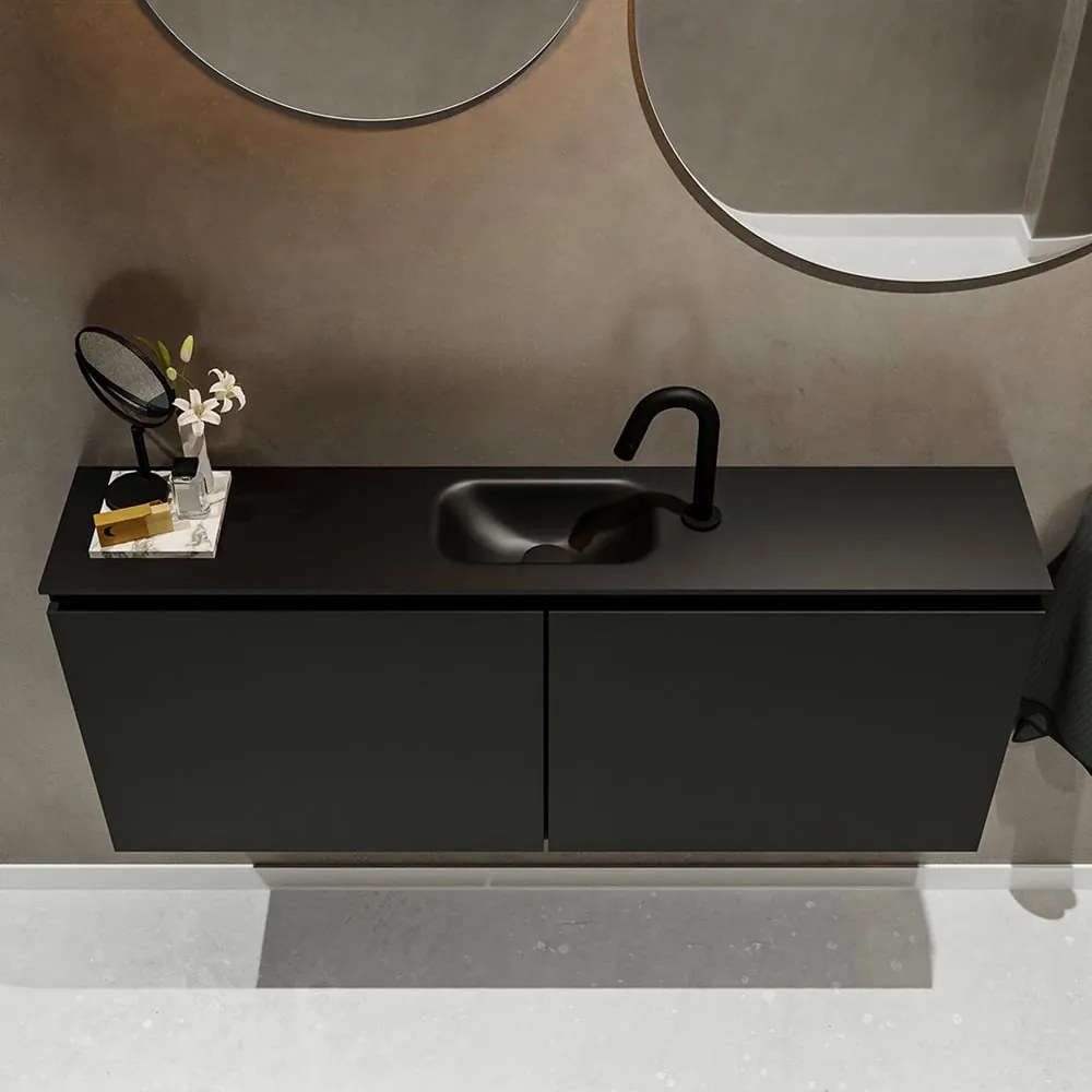 Mondiaz Ture 120cm toiletmeubel urban met wastafel urban midden 1 kraangat