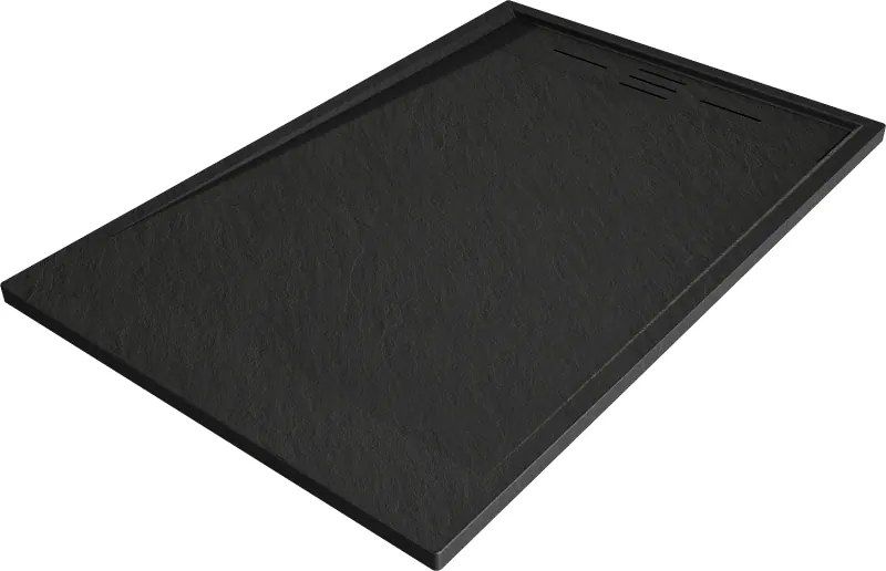 Mexen Amon rechthoekige SMC douchebak 120 x 90 cm, zwart - 4F709012