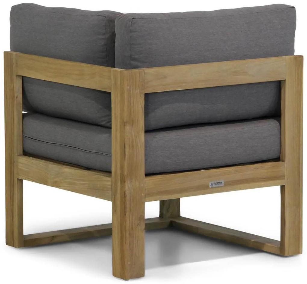Lifestyle Garden Furniture Marriott Hoek Module Teak Old Teak Greywash