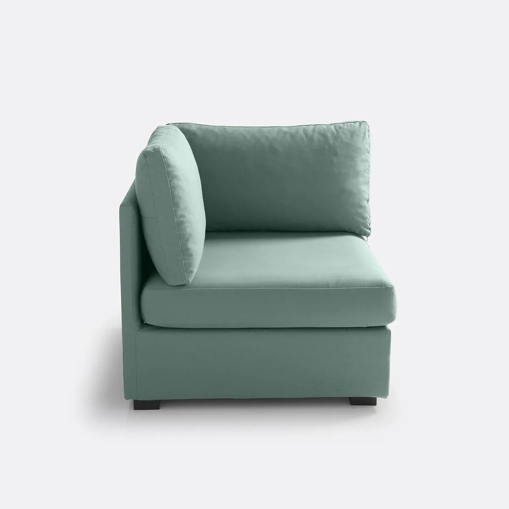 Hoekfauteuil, katoen, Robin