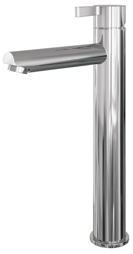 Brauer Chrome Edition ColdStart verhoogde wastafelkraan energy-saving model E chroom