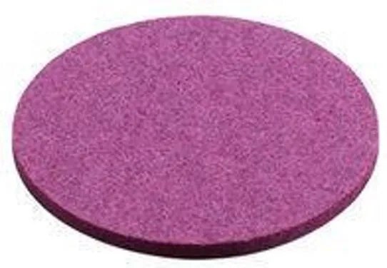 Onderzetter - Vilt - Rond - 10 cm - Lavendel - Paars