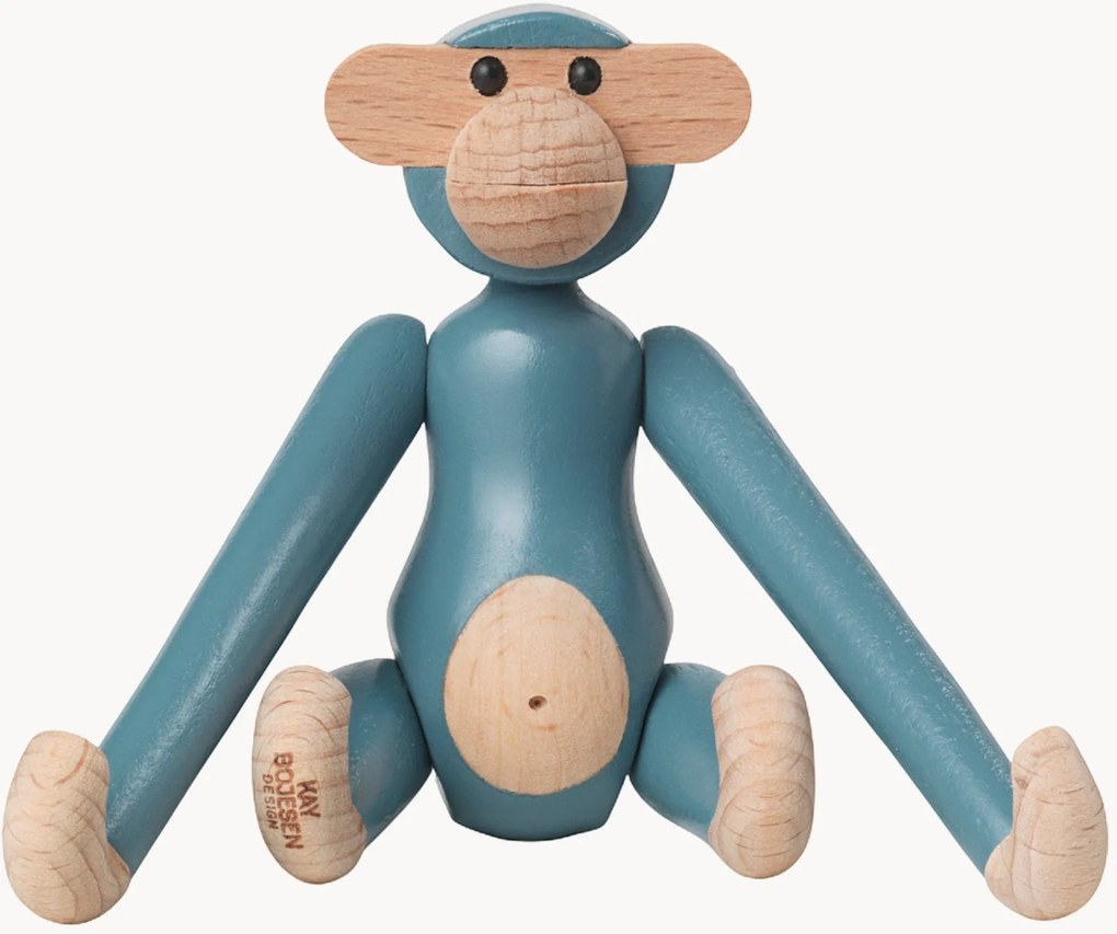 Decoratief object Monkey Mini van beukenhout