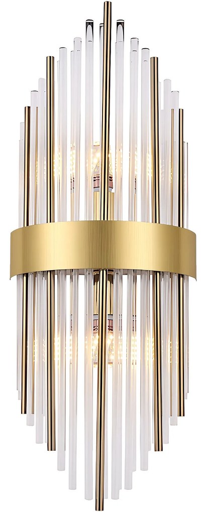 Wandlamp APP1761-1W Brush Gold