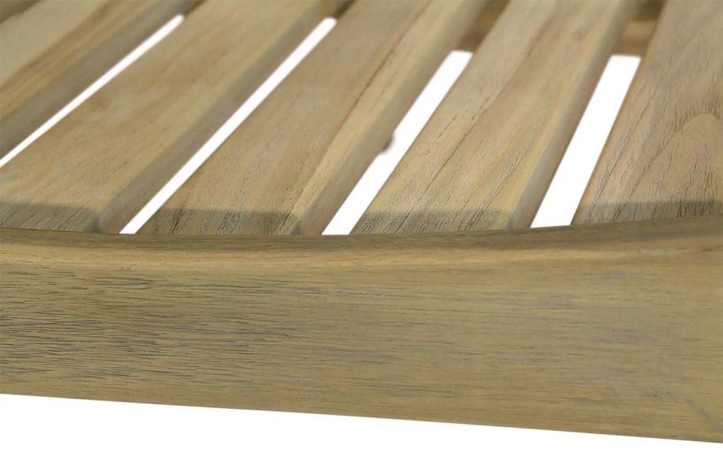 Garden Collections Preston Tuinbank Incl. Forest Green Kussen Teak Old Teak Greywash