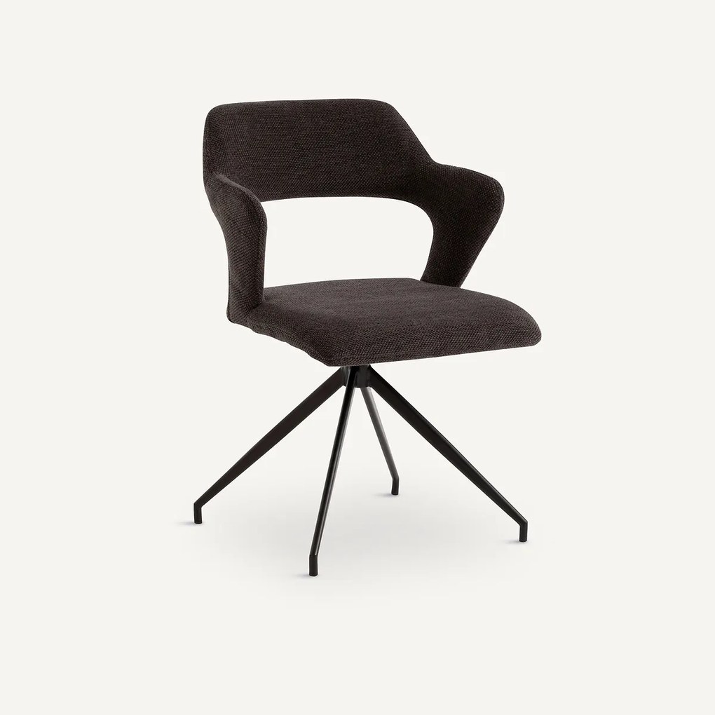 Draaiende tafelfauteuil Asyar