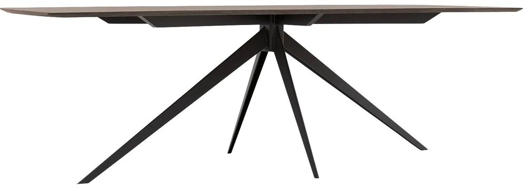 Goossens Excellent Eettafel Uniek, Semi rechthoekig 240 x 100 cm