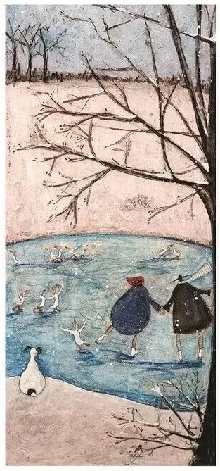 Kunstdruk Sam Toft - Winter