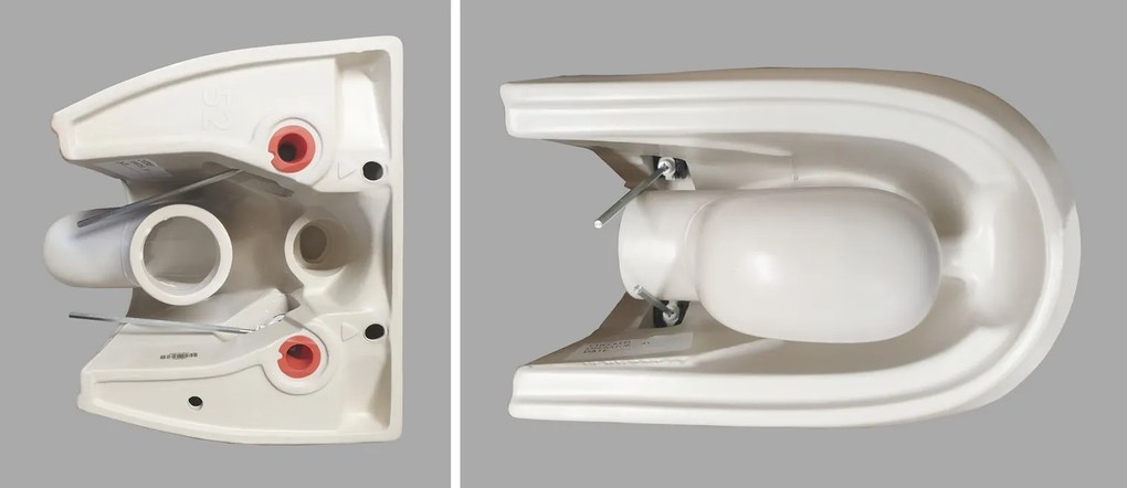 Xenz Gio randloos toilet 52cm met vortexspoeling wit mat