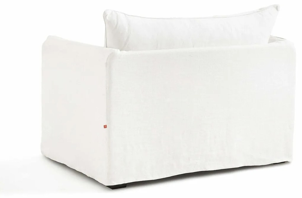 Fauteuil XL gekreukt linnen, Neo Chiquito
