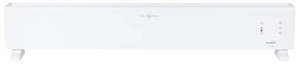 Eurom Alutherm Convectorkachel - 145x21cm - IP24 - 2500watt - wifi - vloer/wand- Horizontaal - metaal wit mat 361056
