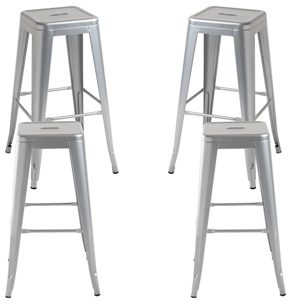 Set 4 hoge Torix krukken