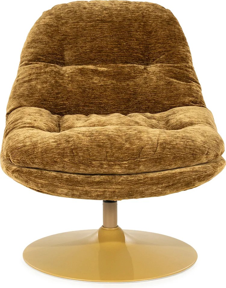 Draaibaar Fauteuil Mosterd