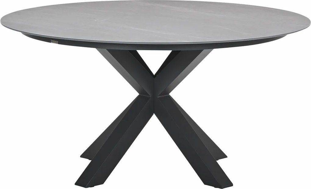 Garden Impressions Stijn tuintafel rond 150 cm - Napoli grey