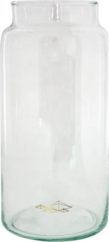 Vaas Forest L - Handgemaakt - Glas - Ø10 x 18 cm - Goud