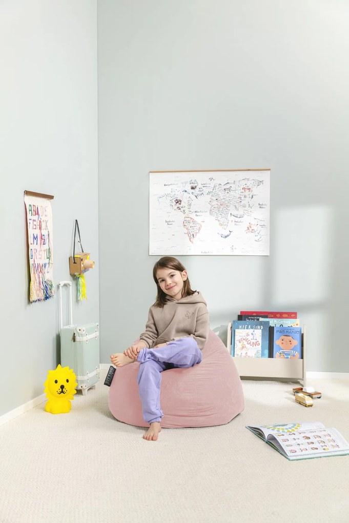 Kinder Zitzak BeanBag Easy L - Oudroze