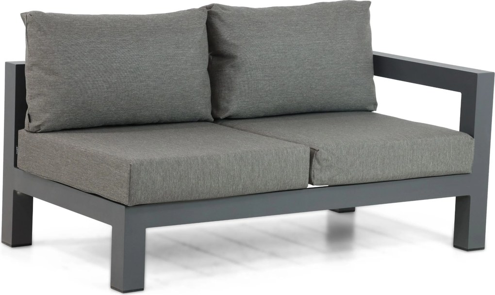 Hoek loungeset 6 personen Aluminium Grijs Lifestyle Garden Furniture Luca