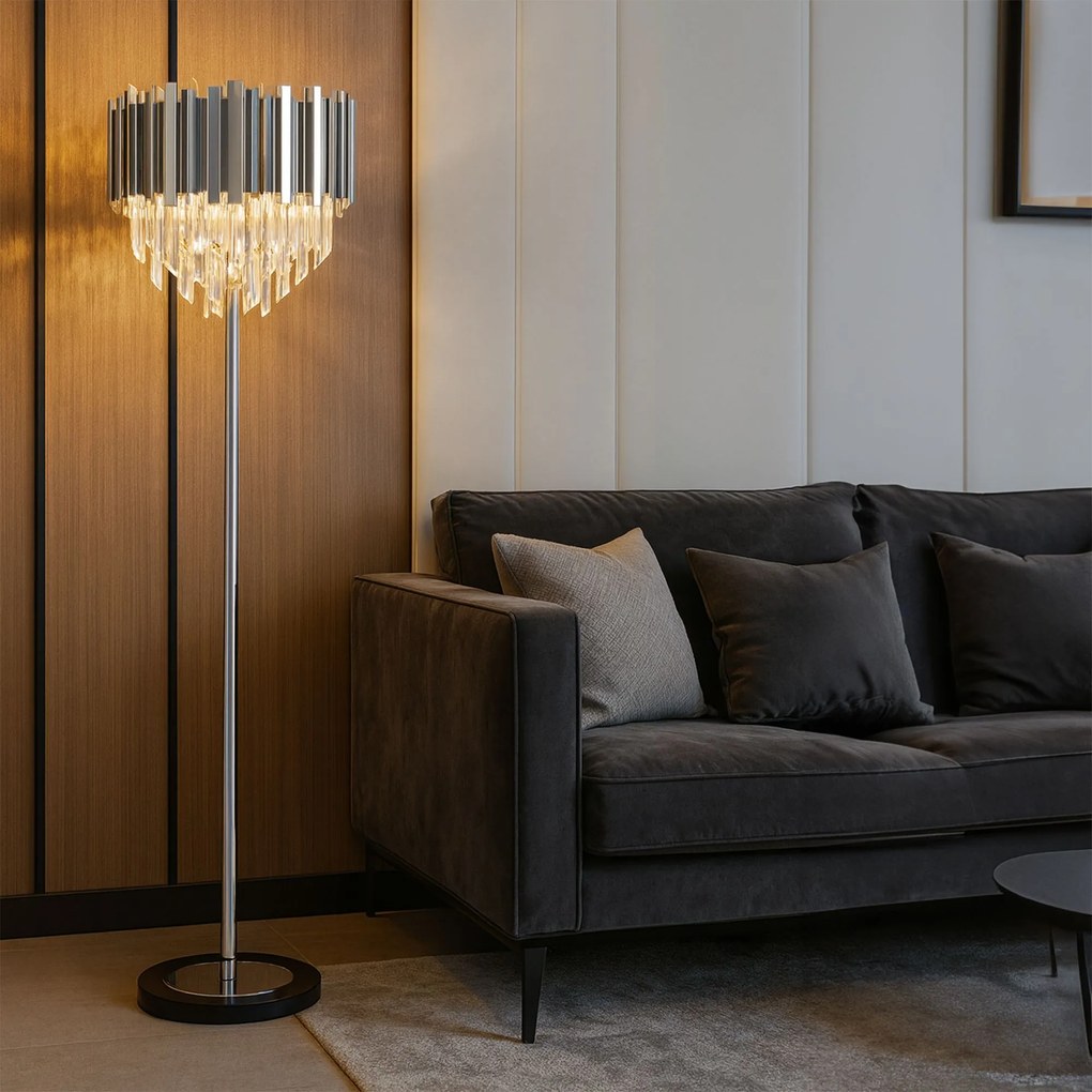 Staande lamp APP1716-3F Chrome