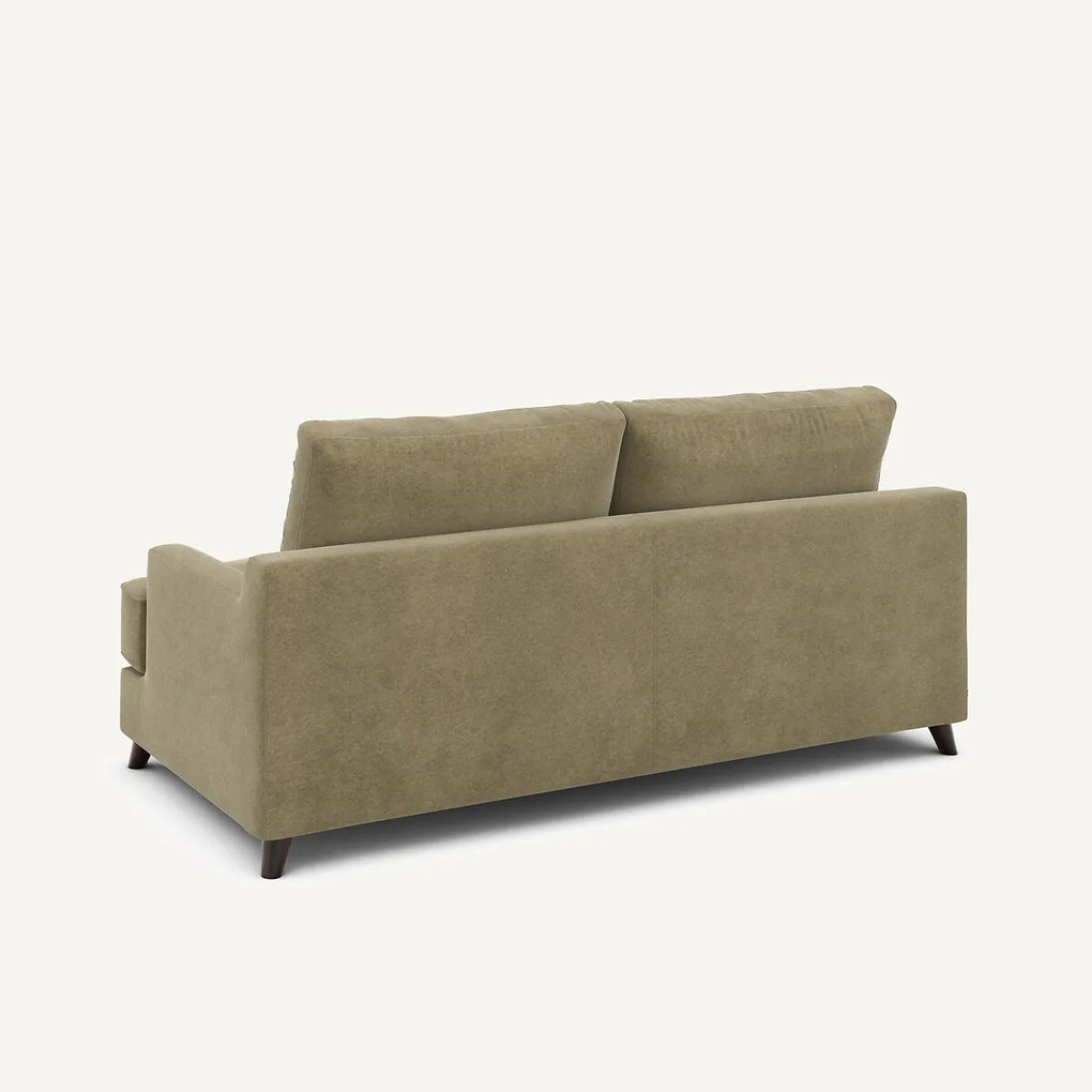 Slaapbank in linnen fluweel, ALWINE