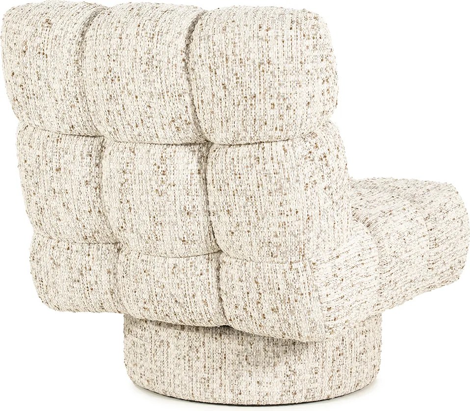Bubbel Fauteuil Draaibaar Beige