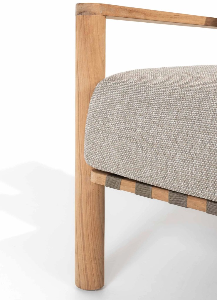 4 Seasons Outdoor Lucas loungestoel SALE Loungestoel beige weerbestendig