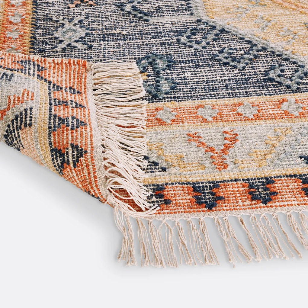 Kilim vloerkleed met used effect, Uzzo