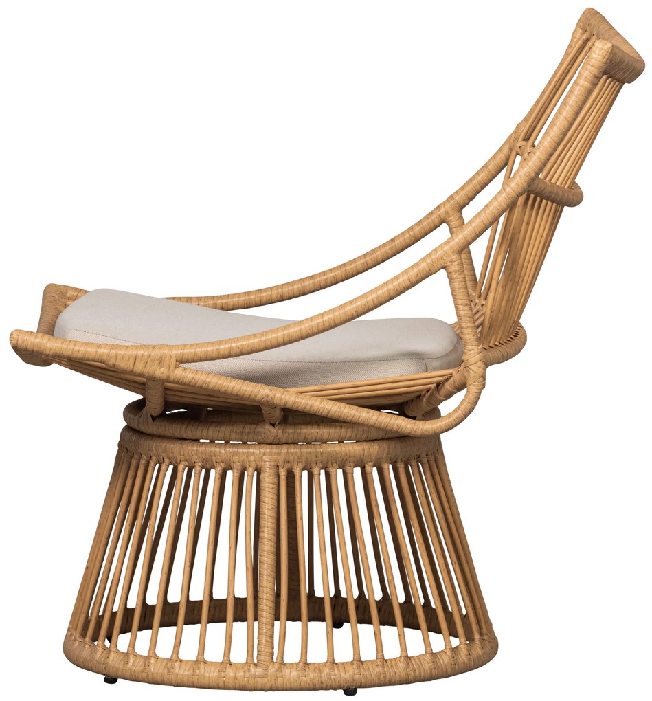 Exotan Alatna - Fauteuil - Wicker - Naturel - Exotan