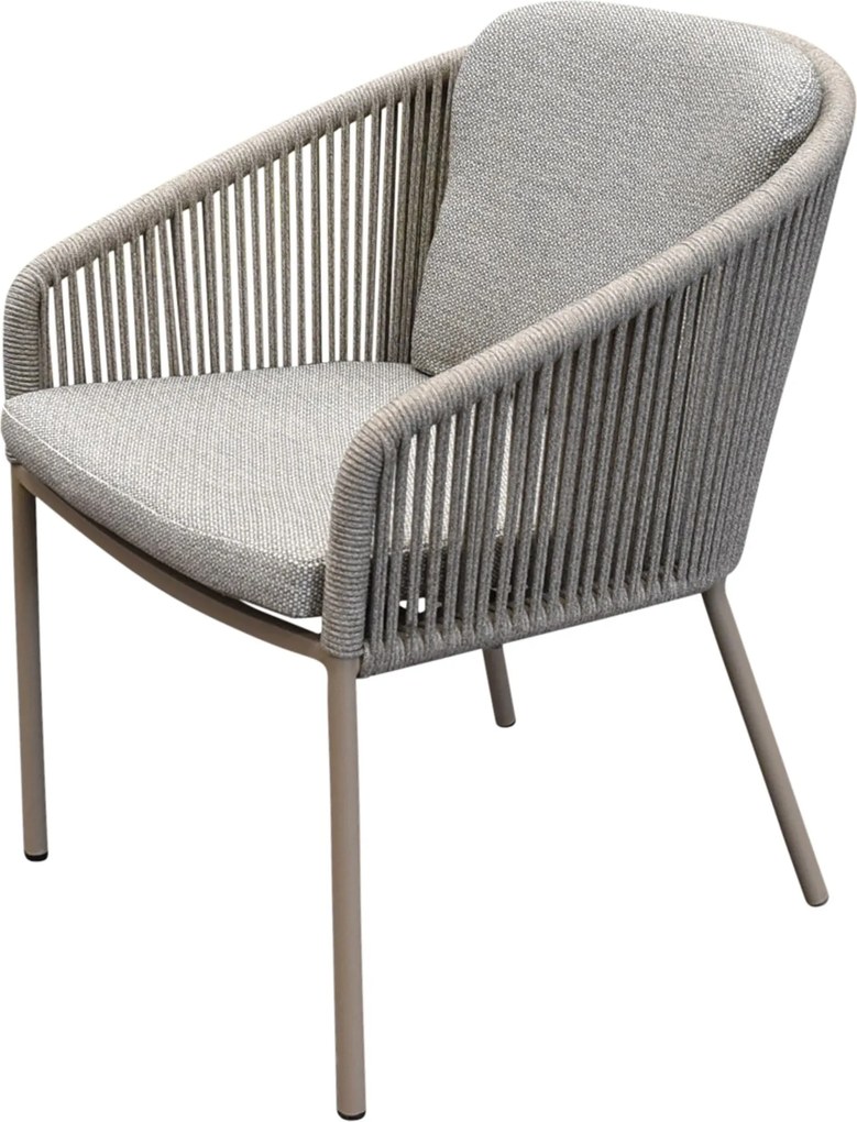 Brightling dining tuinstoel latte rope